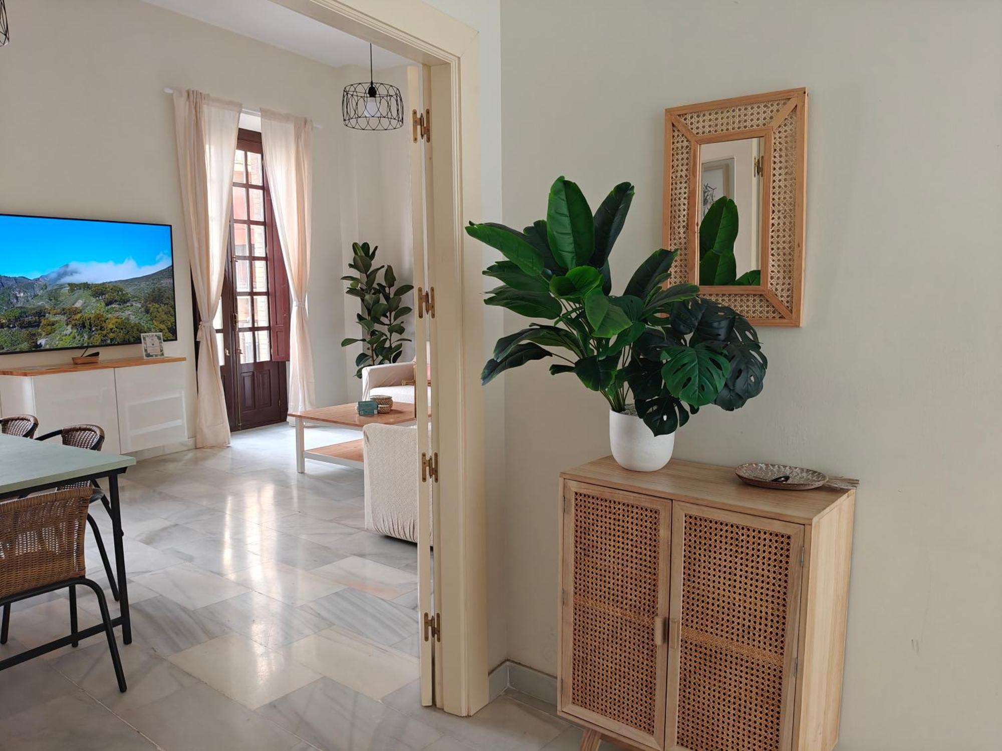 Charming Bright Apartment With Balconies On Cuesta Del Rosario Севиля Екстериор снимка